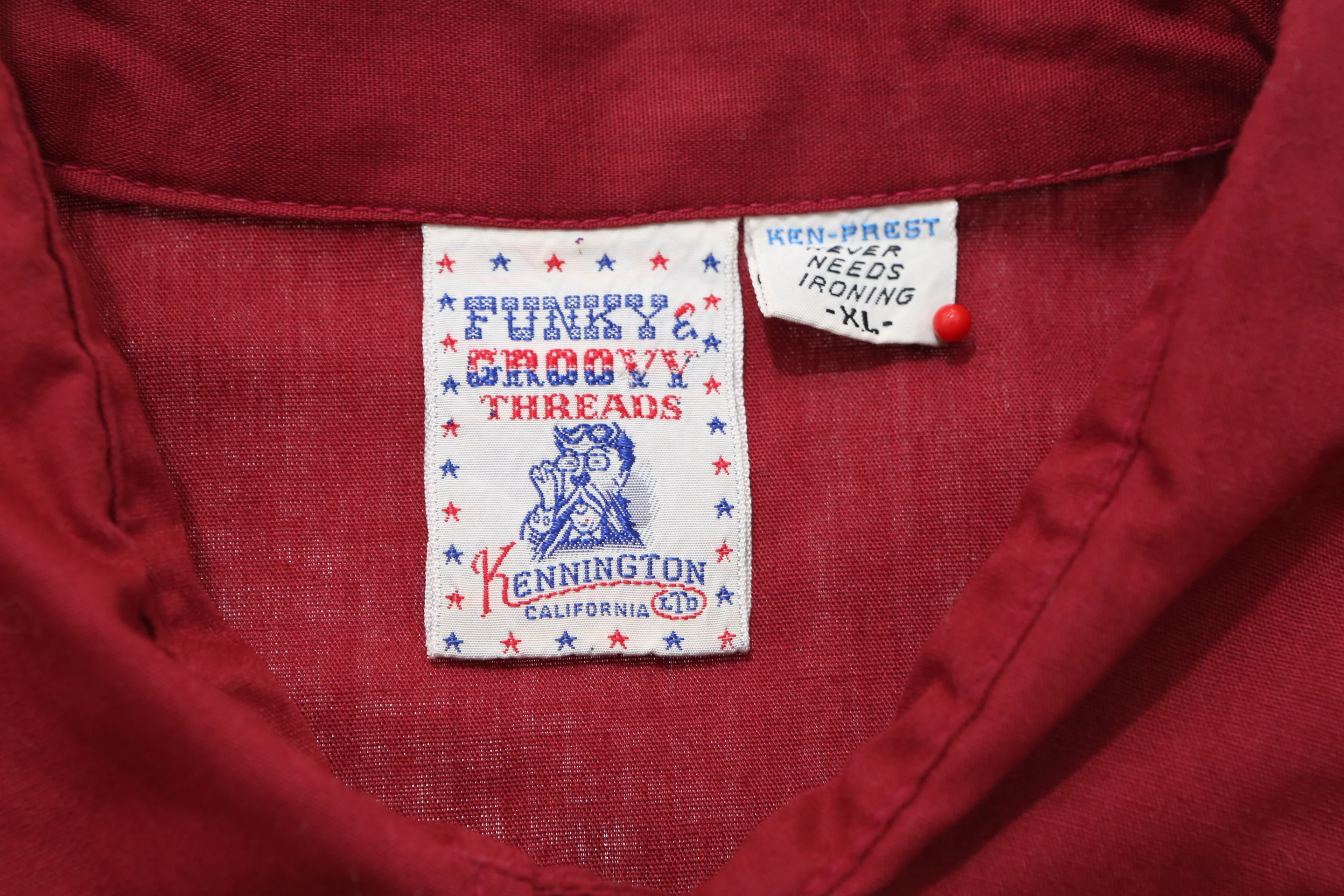 1970's Funky Groovy Threads Boho Shirt - Image 3
