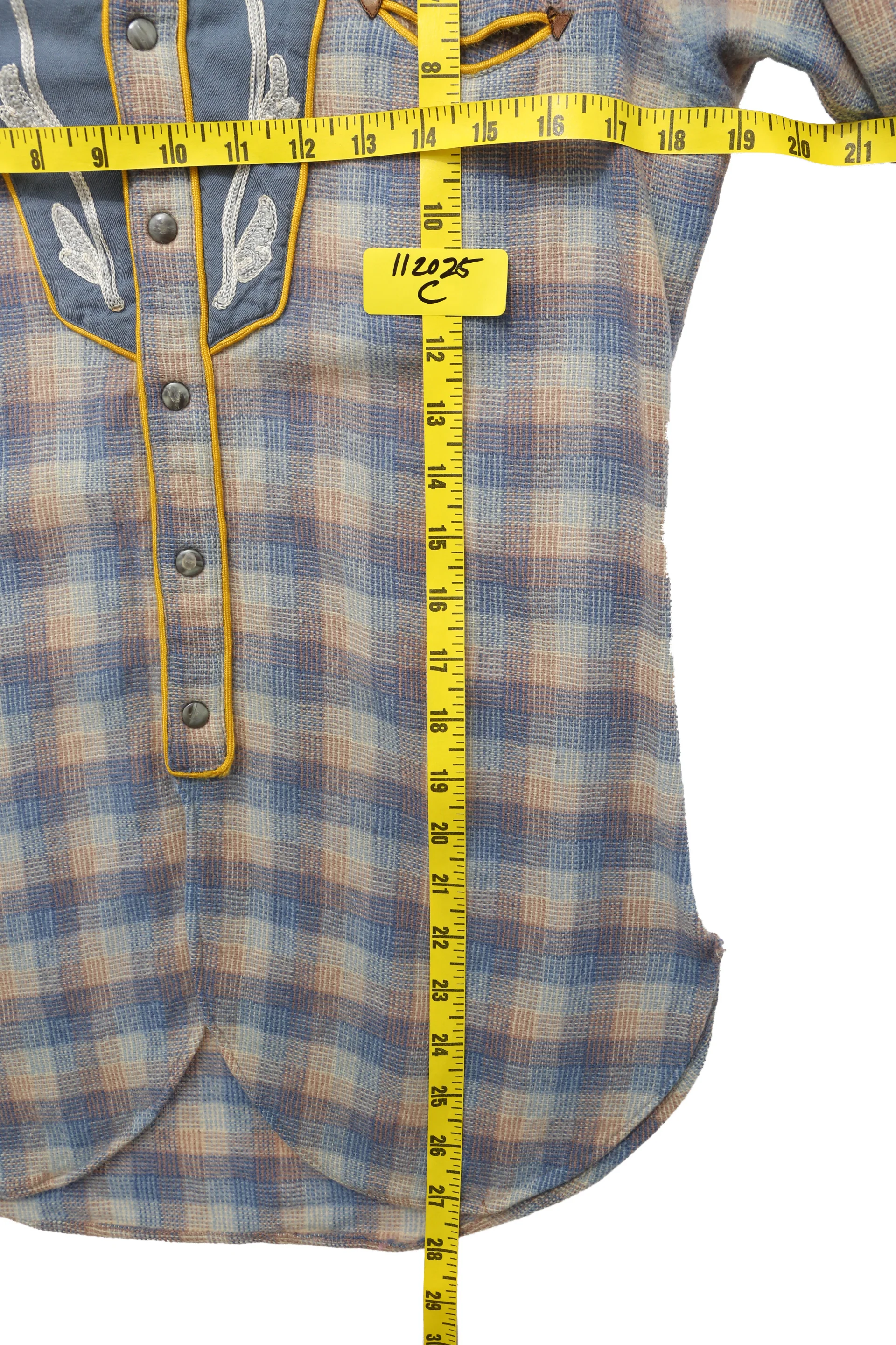 1970's H-Bar C California Ranchwear Western Pearl Snap Shirt - Image 7