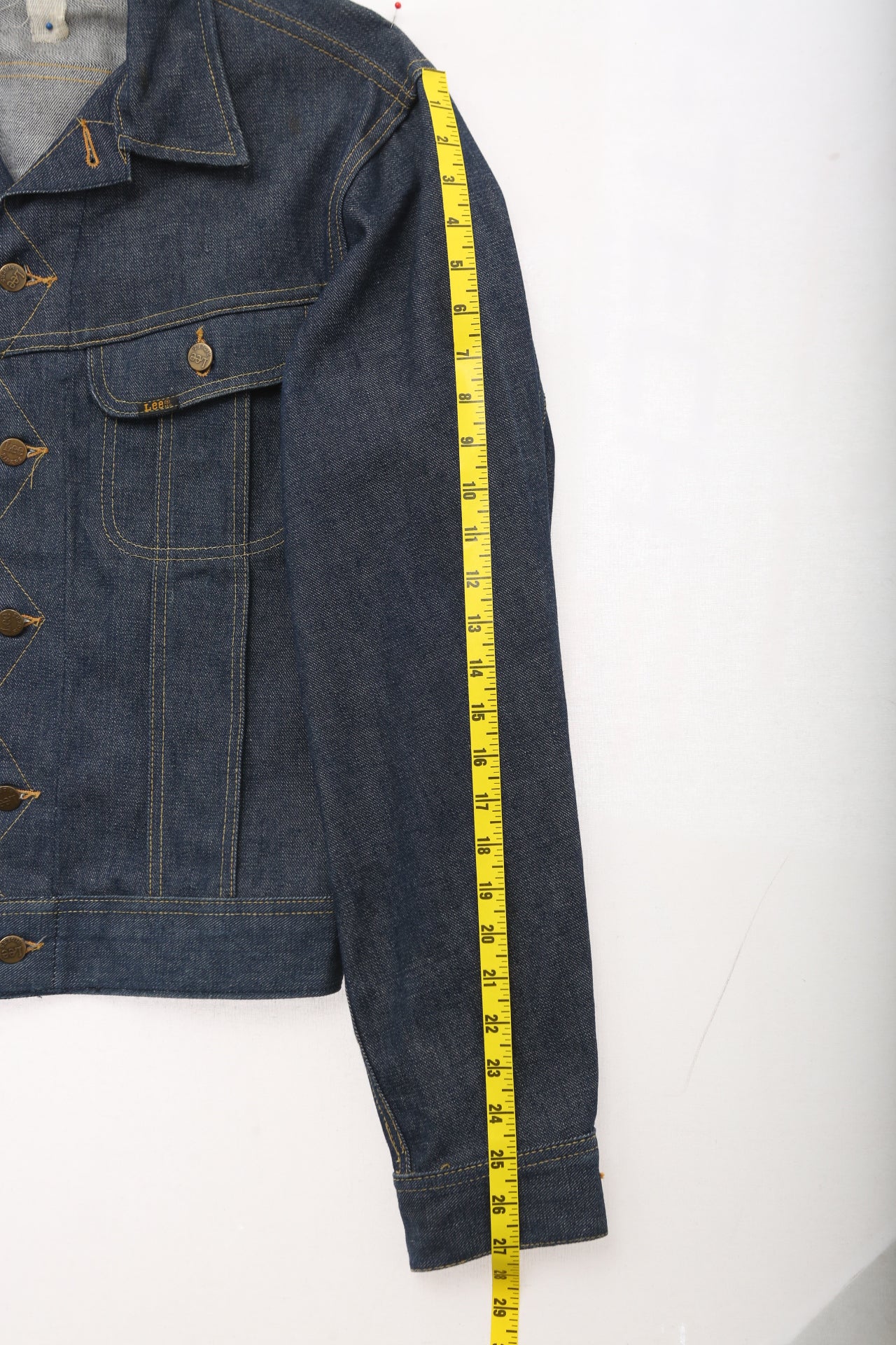 1980's Deadstock Lee Trucker Denim Jacket - Image 7