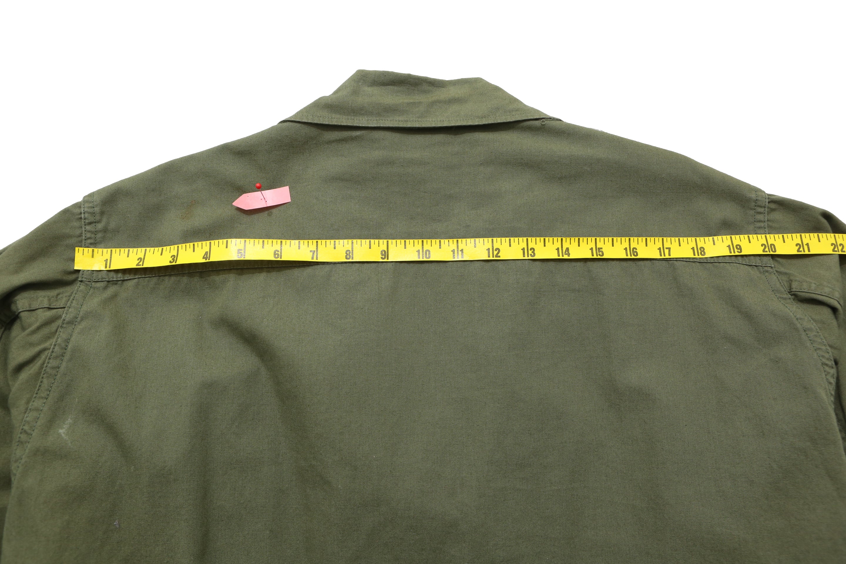 1982 Army Olive Green Vietnam War Era Jacket - Image 6