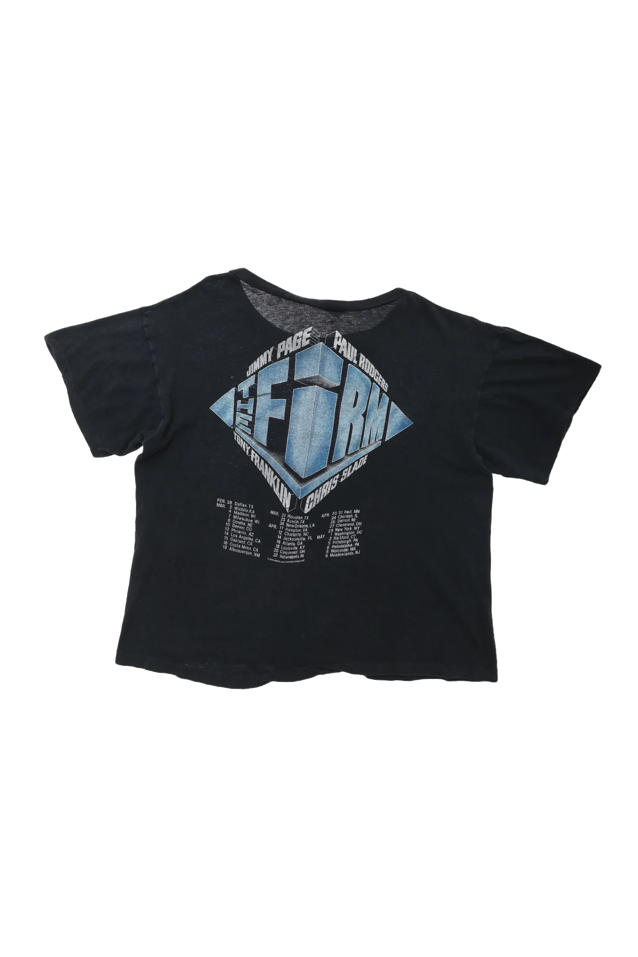 1985 Jimmy Page The Firm Tour T-shirt - Image 2