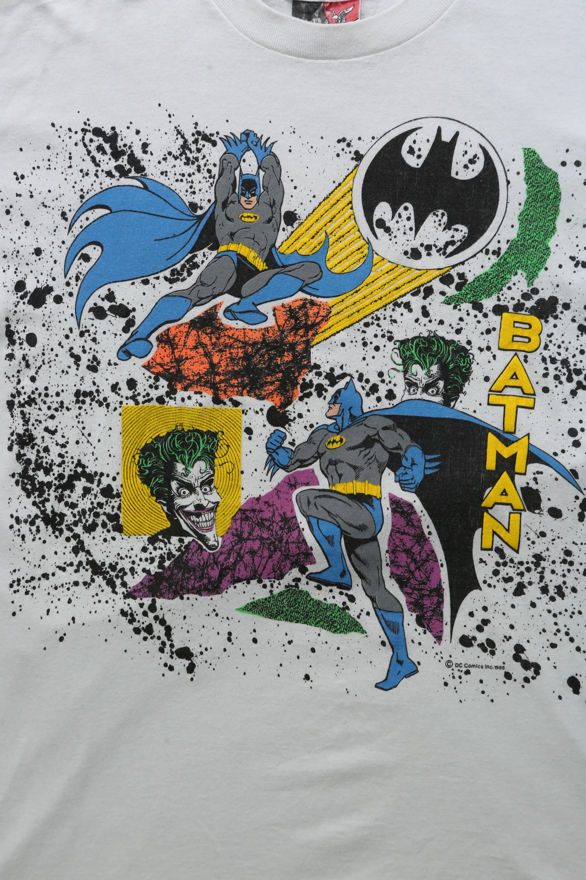 1988 The Batman and Joker Graphic T-shirt - Image 3
