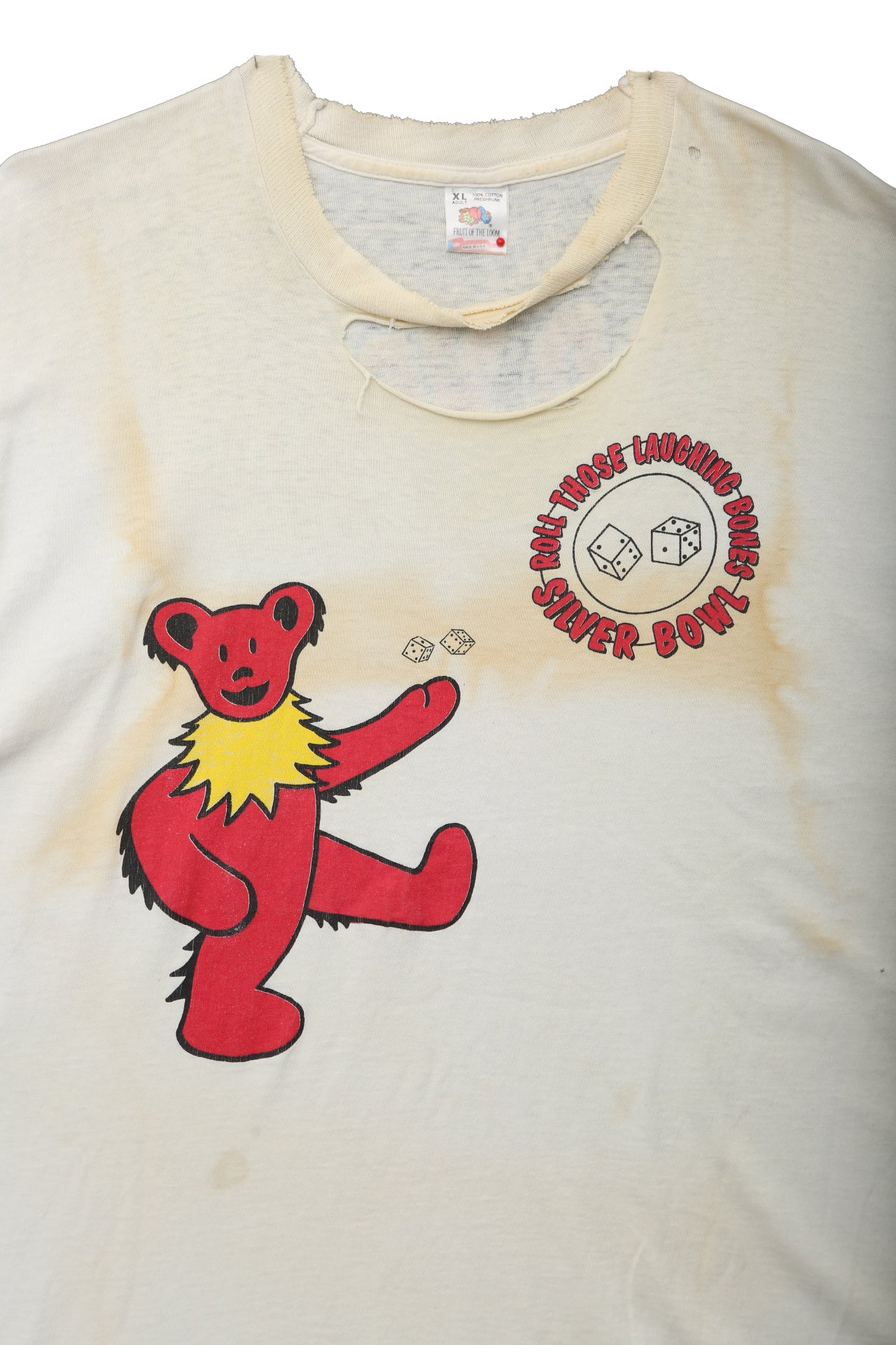 "Dead Vegas" Teddy Bear Vintage T-Shirt - Image 2