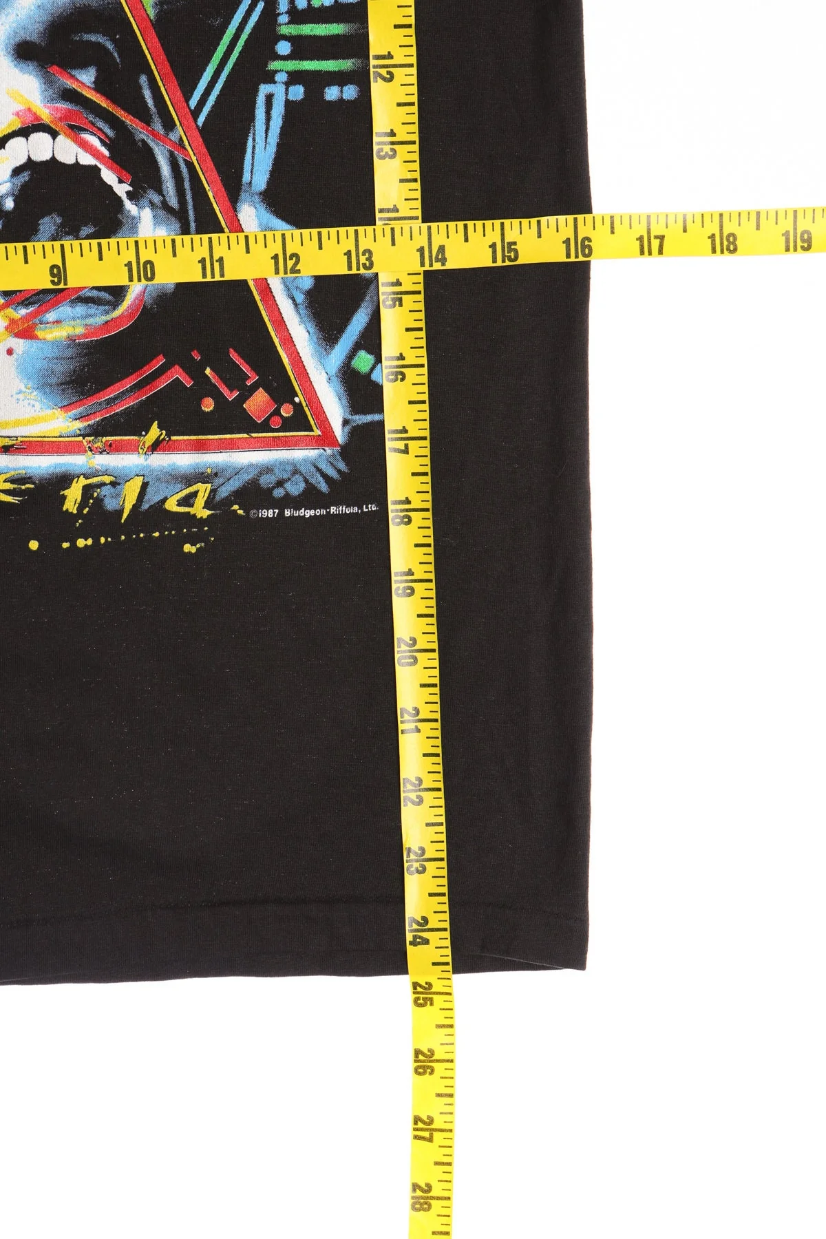 Def Leppard Hysteria Rock Band Graphic T-shirt - Image 4