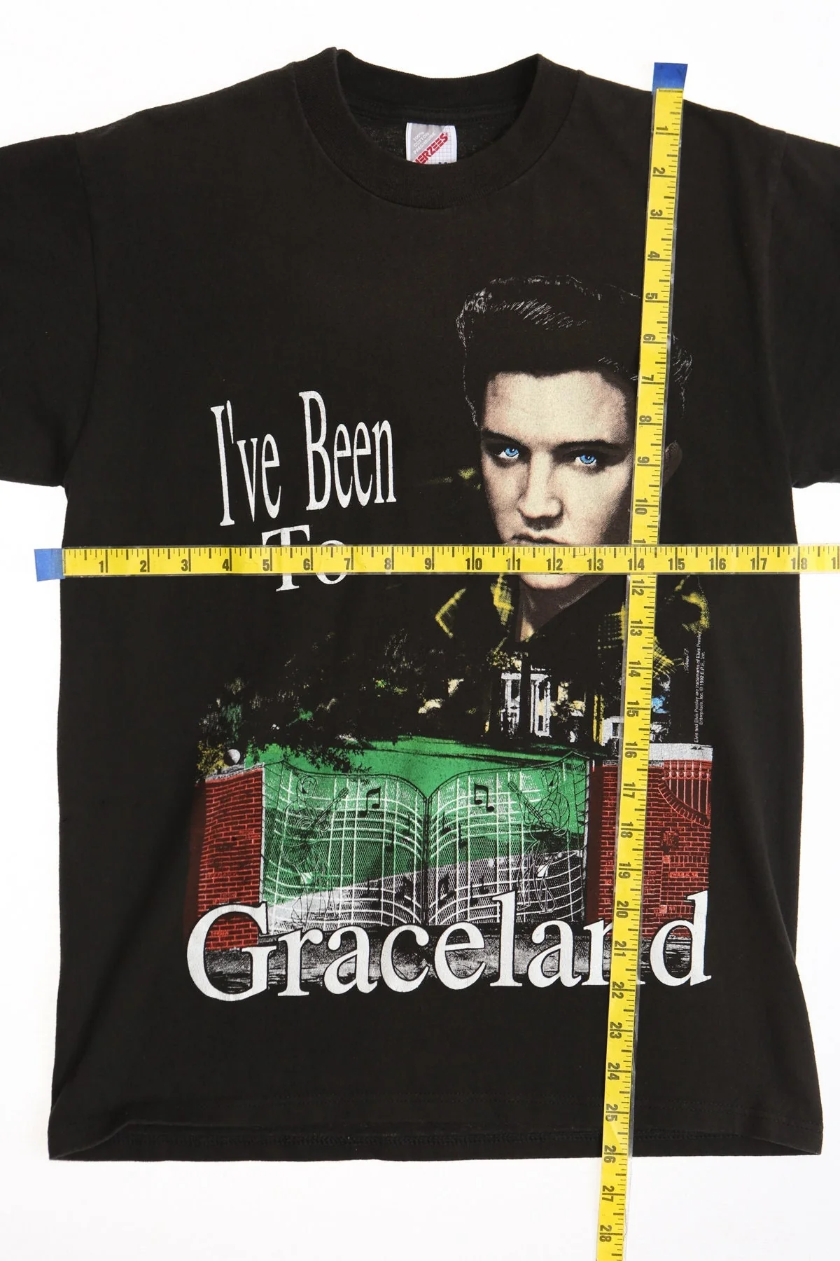 Vintage 80's Elvis Presley Graceland T-Shirt - Image 4