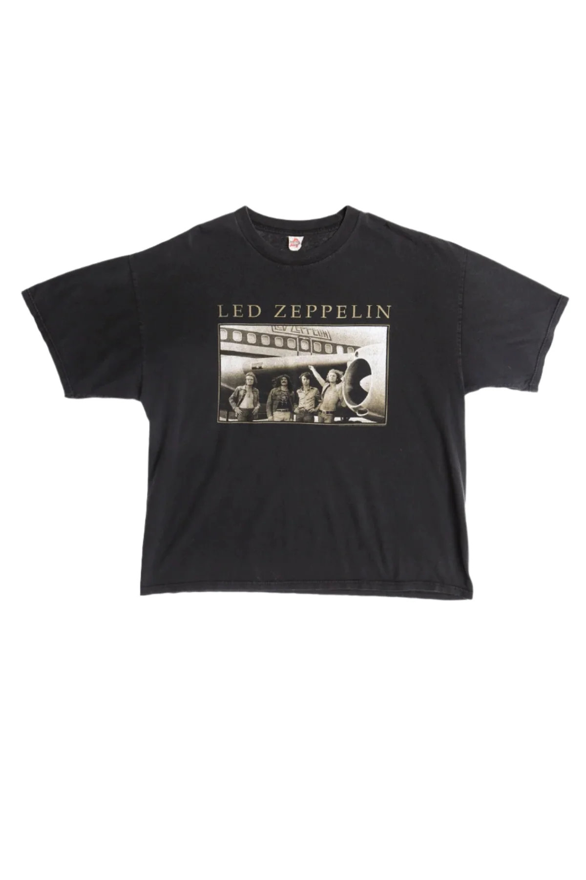 Led Zeppelin Black Graphic Shirt