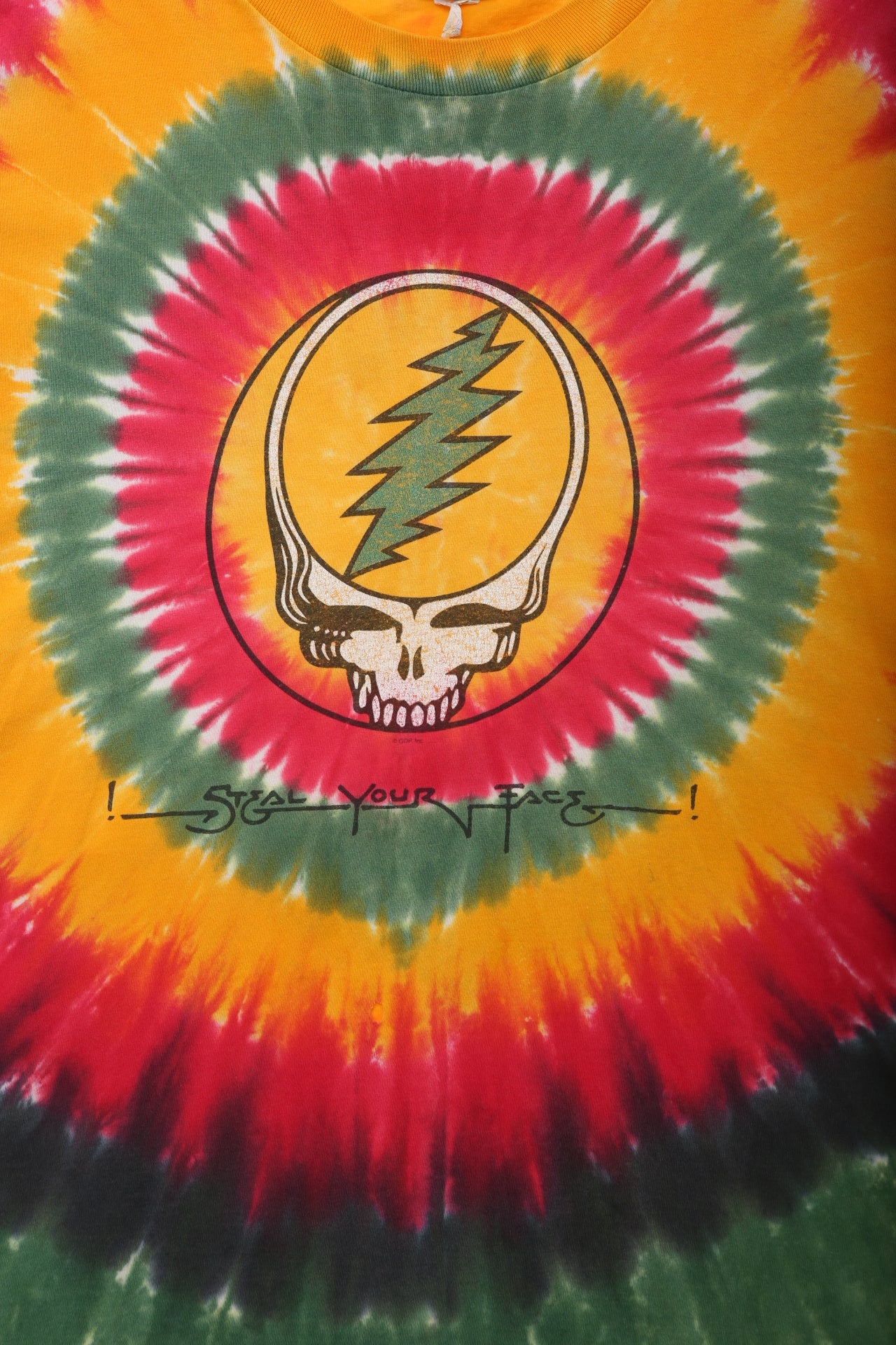 Liquid Blue Grateful Dead Tie Dye Shirt - Image 3