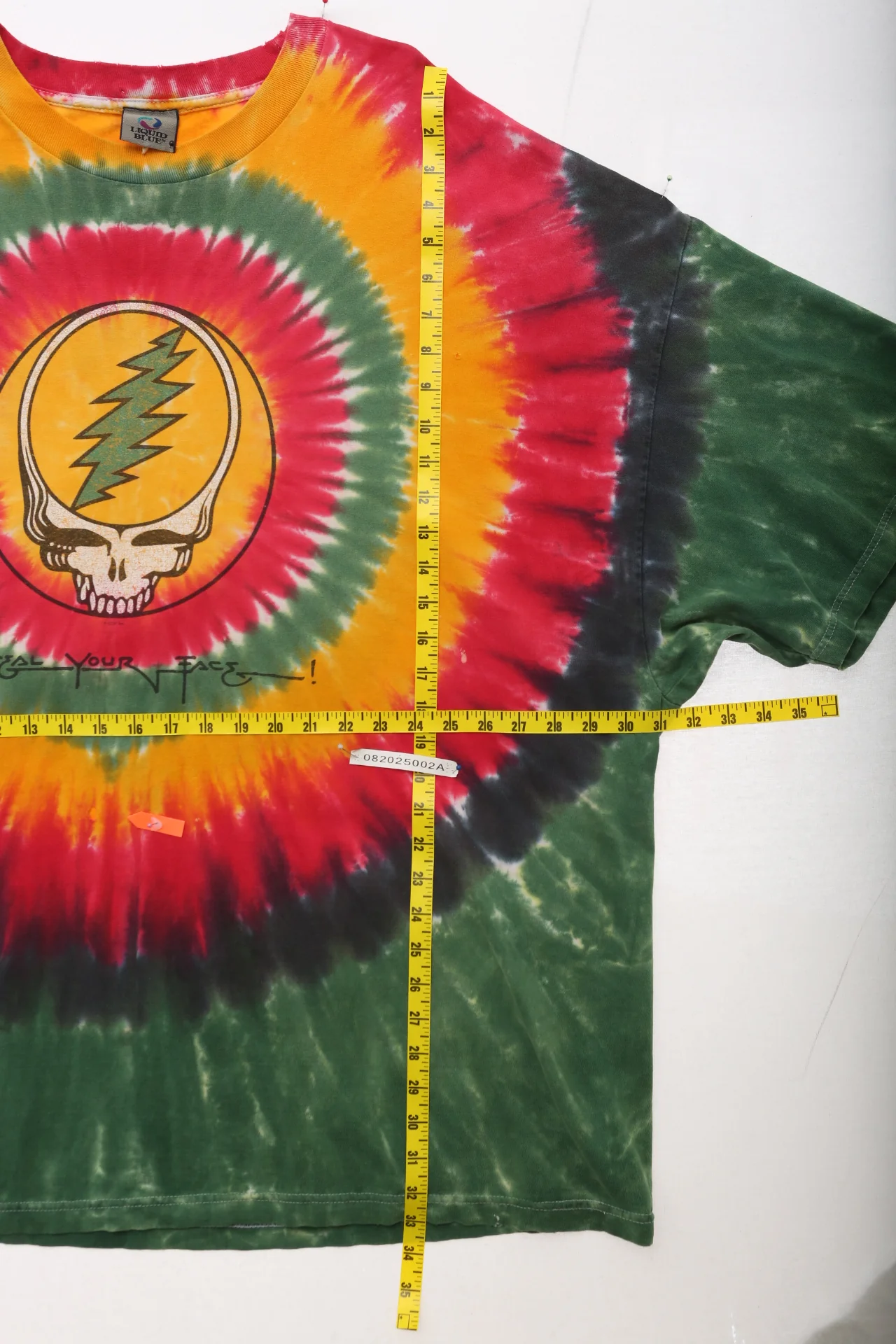 Liquid Blue Grateful Dead Tie Dye Shirt - Image 7