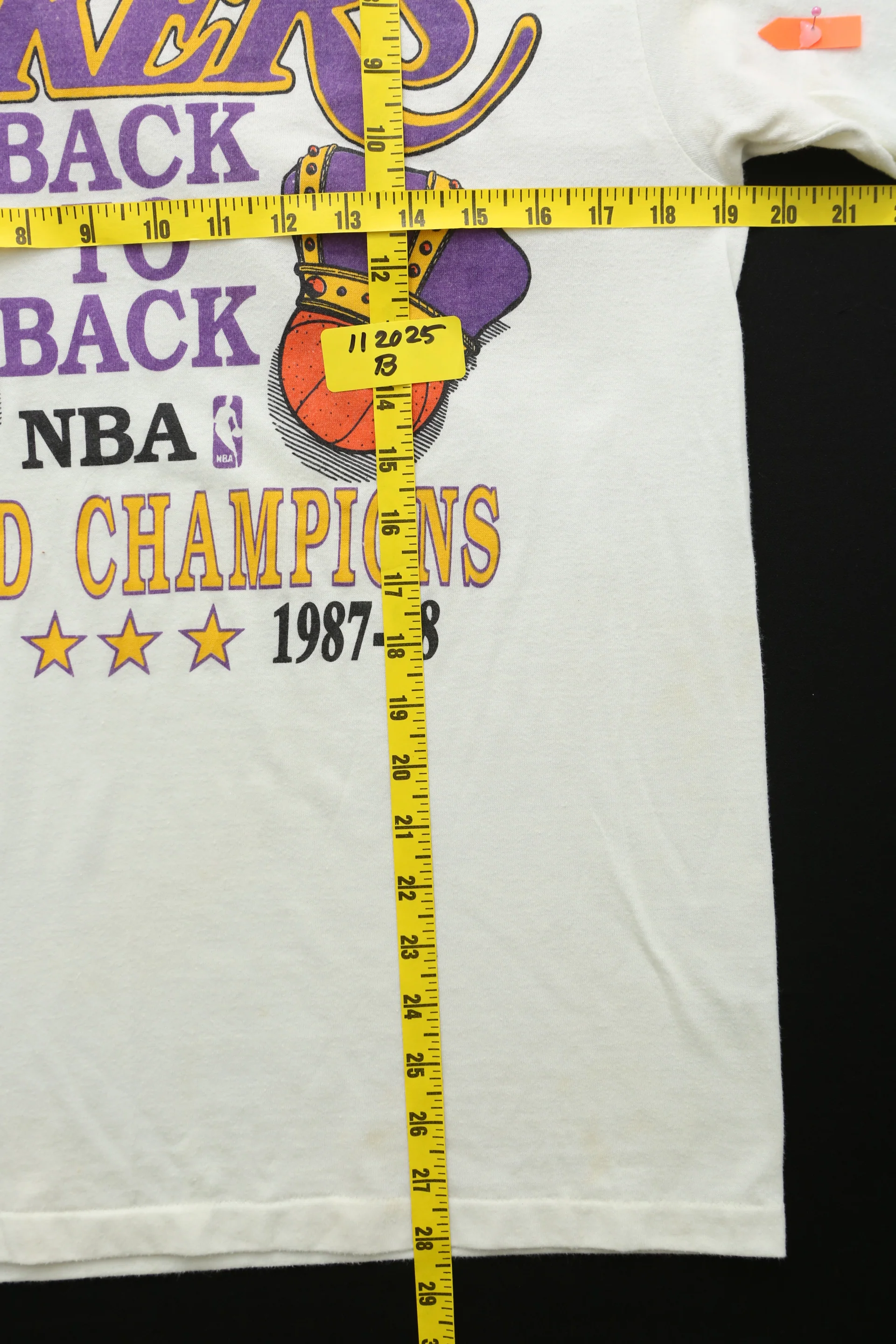 Los Angeles Lakers Back to Back Champions T-shirt - Image 6
