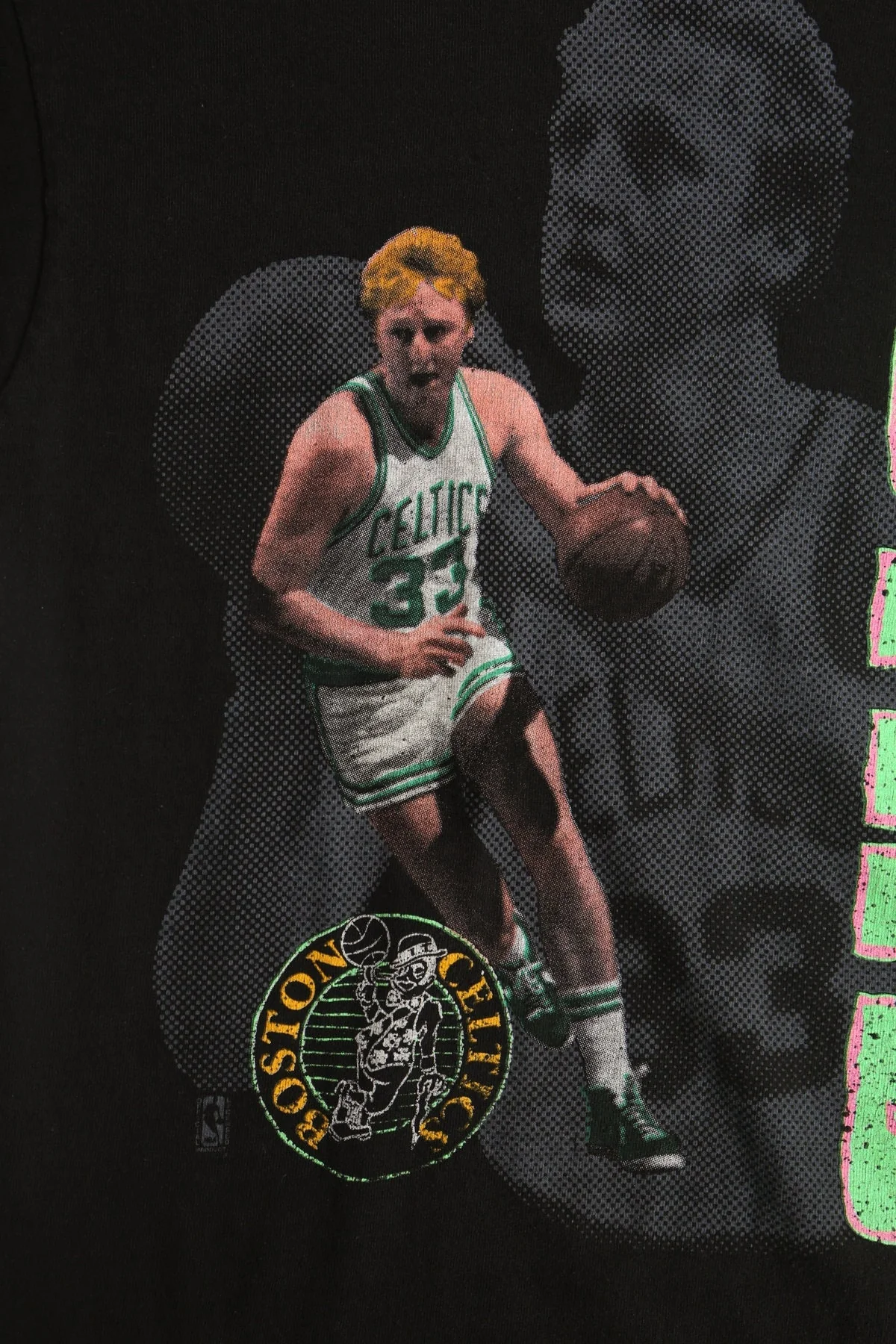 NBA Celtics Larry Bird Vintage T-Shirt - Image 4