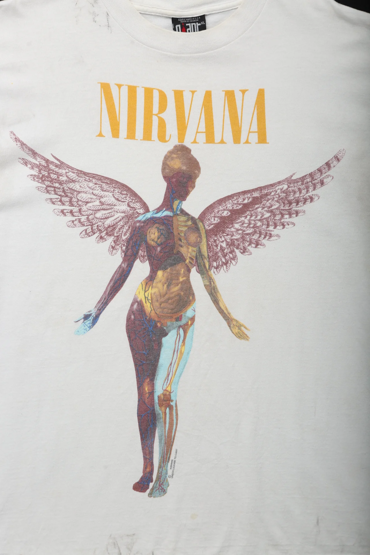 Nirvana "In Utero" Vintage T-Shirt - Image 3