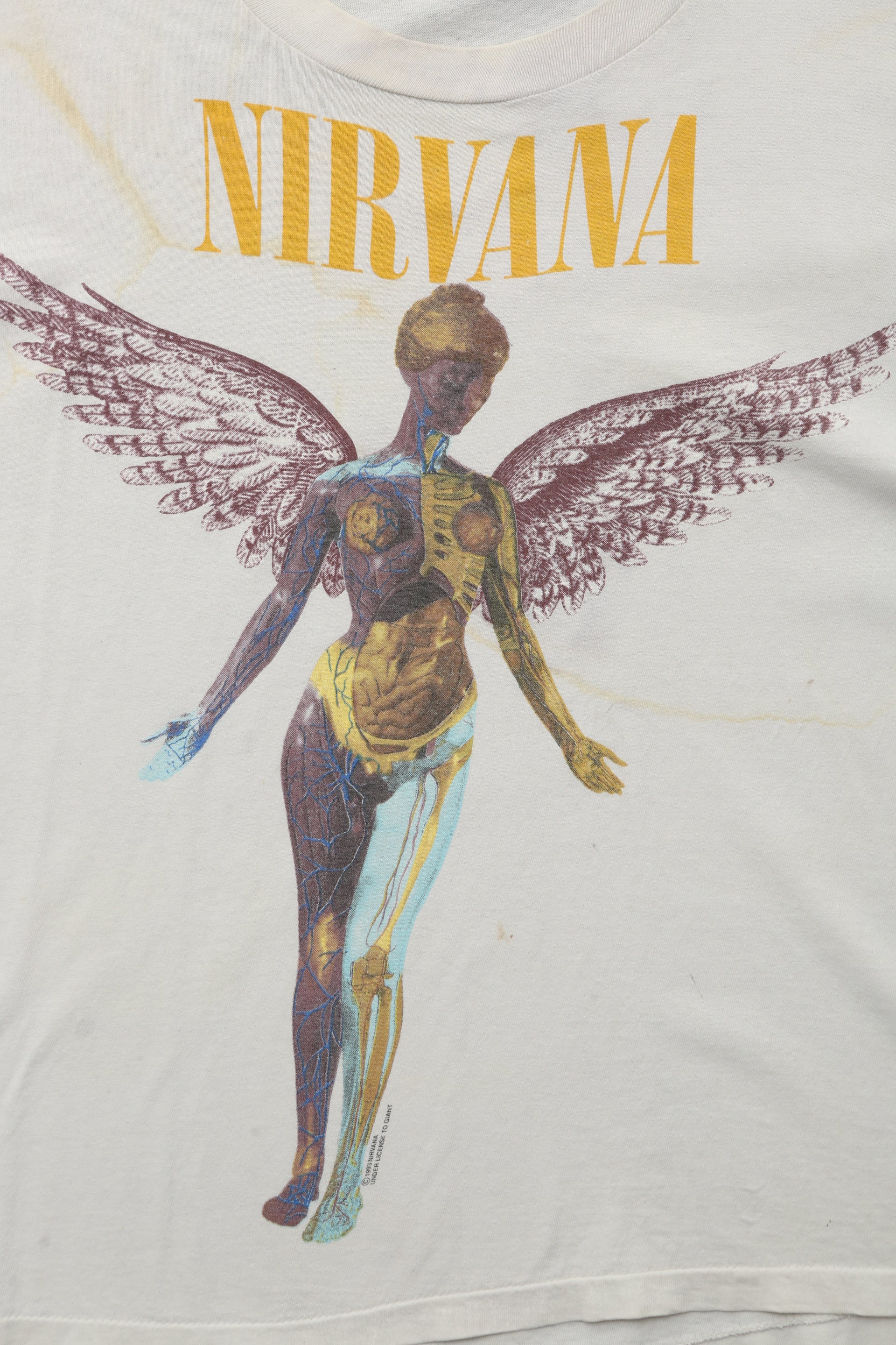 Nirvana "In Utero" Vintage T-Shirt - Image 3