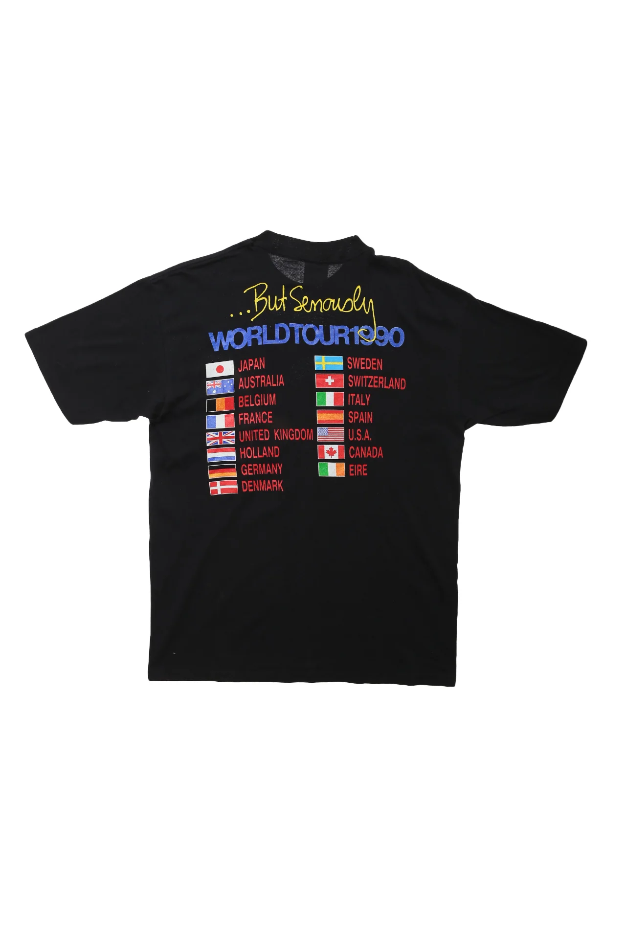 1990 Phil Collins Graphic T-shirt - Image 2