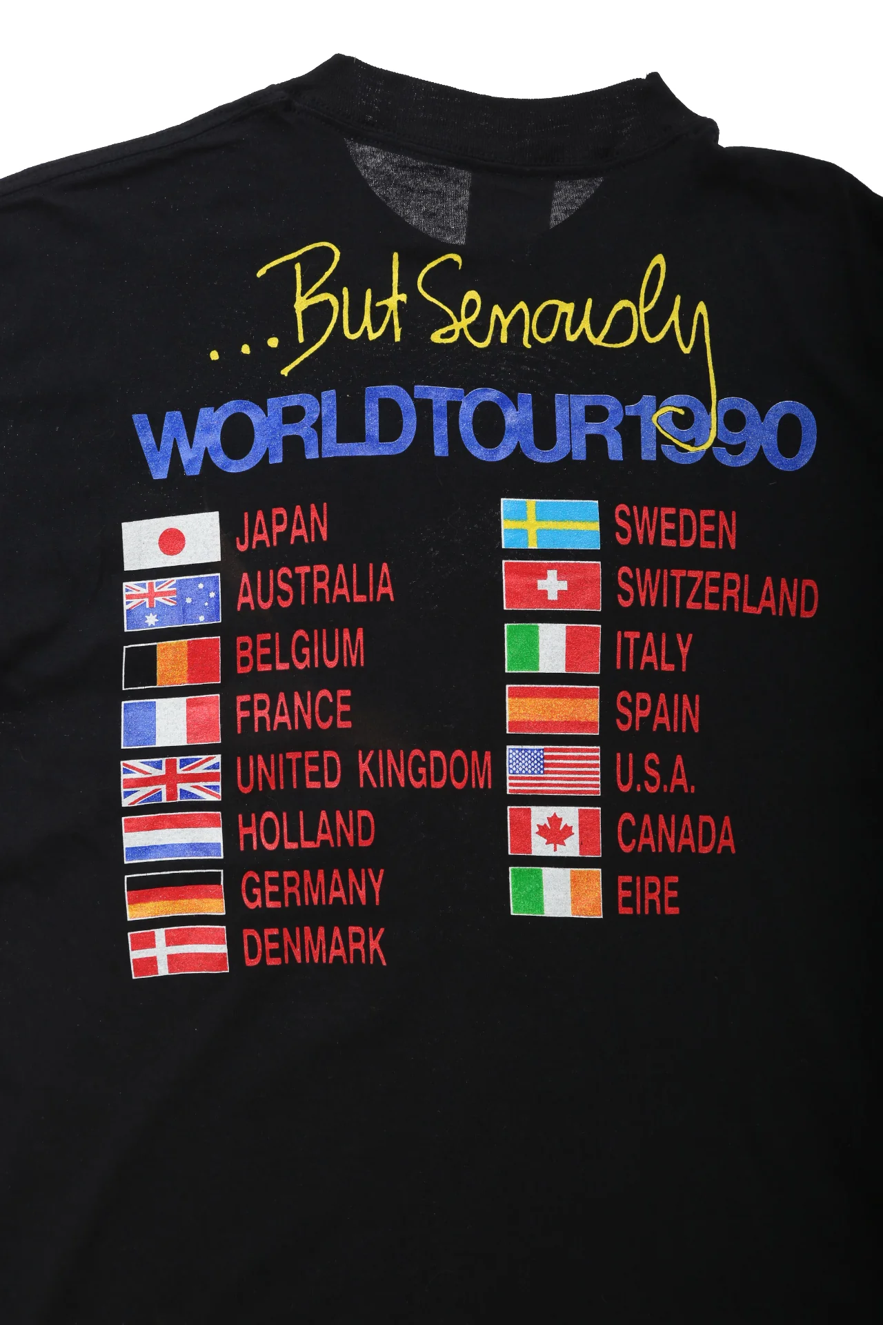 1990 Phil Collins Graphic T-shirt - Image 8