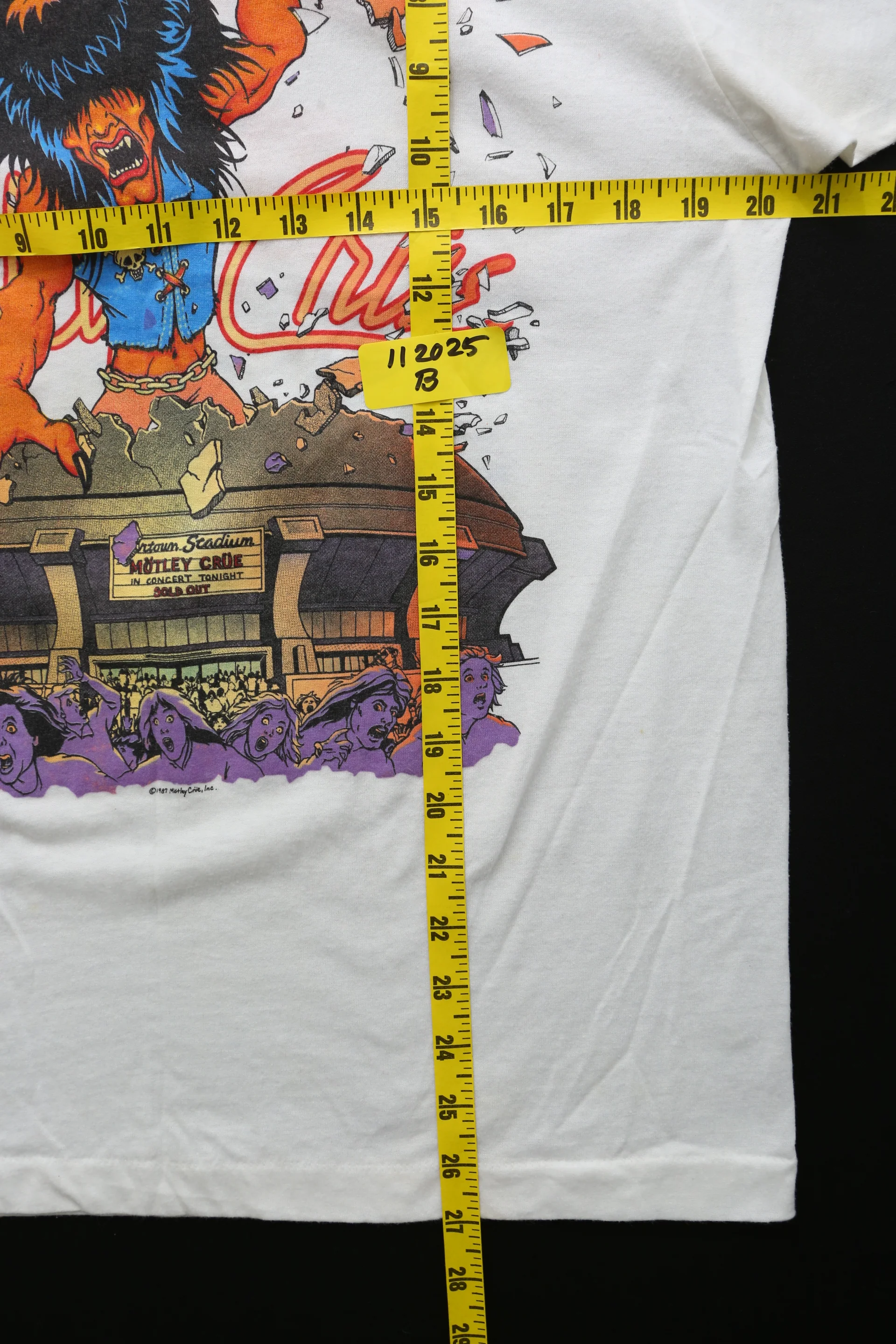 RARE Motley Crue Kickin' Ass Tour T-shirt - Image 6