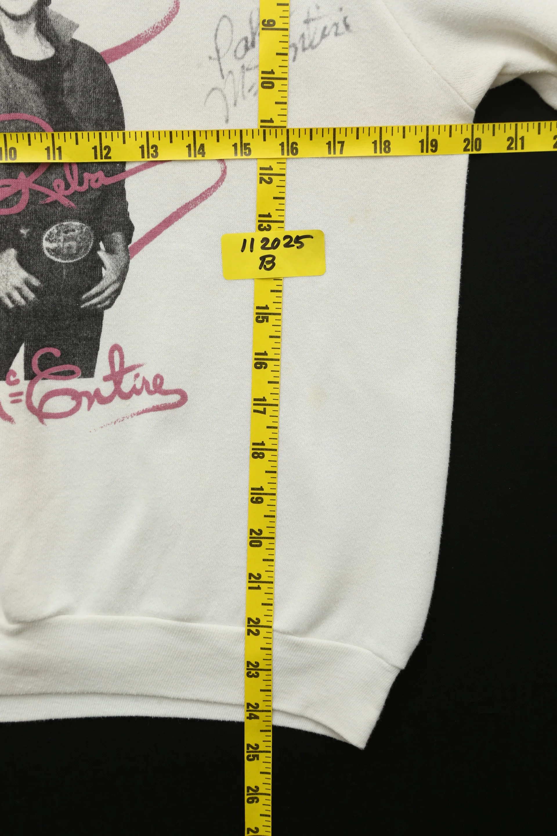 Signed Reba McEntire Album Cover Graphic Sweatshirt - Image 8