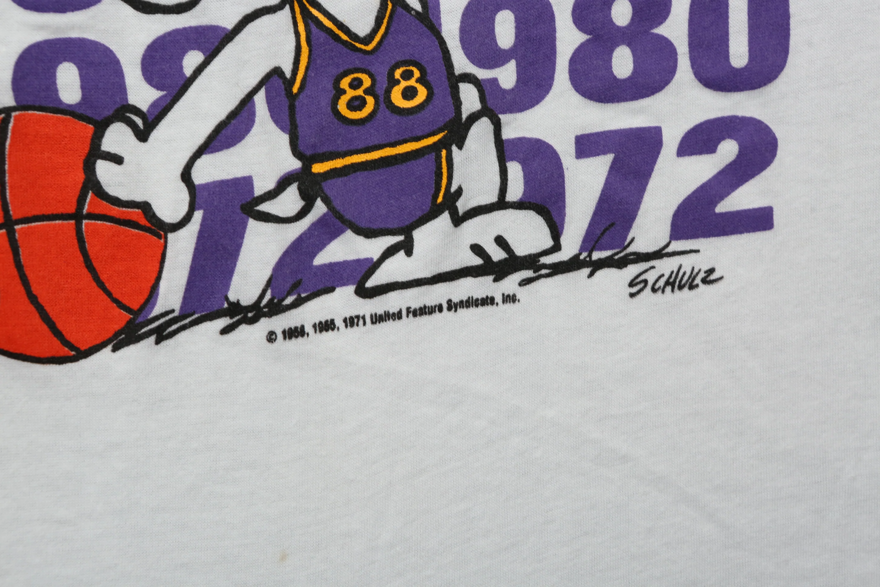 Snoopy x Lakers Vintage T-Shirt - Image 6