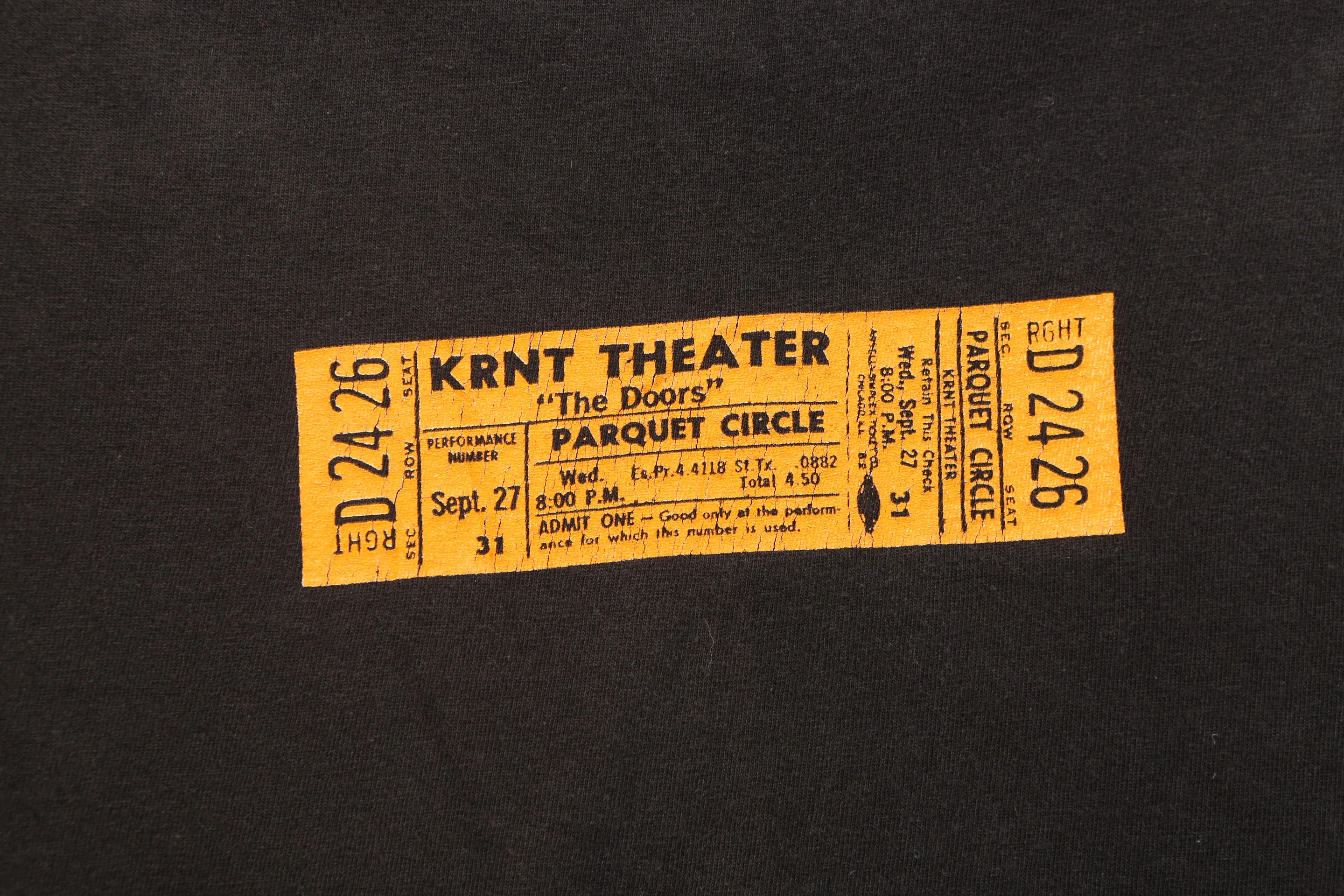The Doors 1994 KRNT Theatre Graphic T-shirt - Image 7