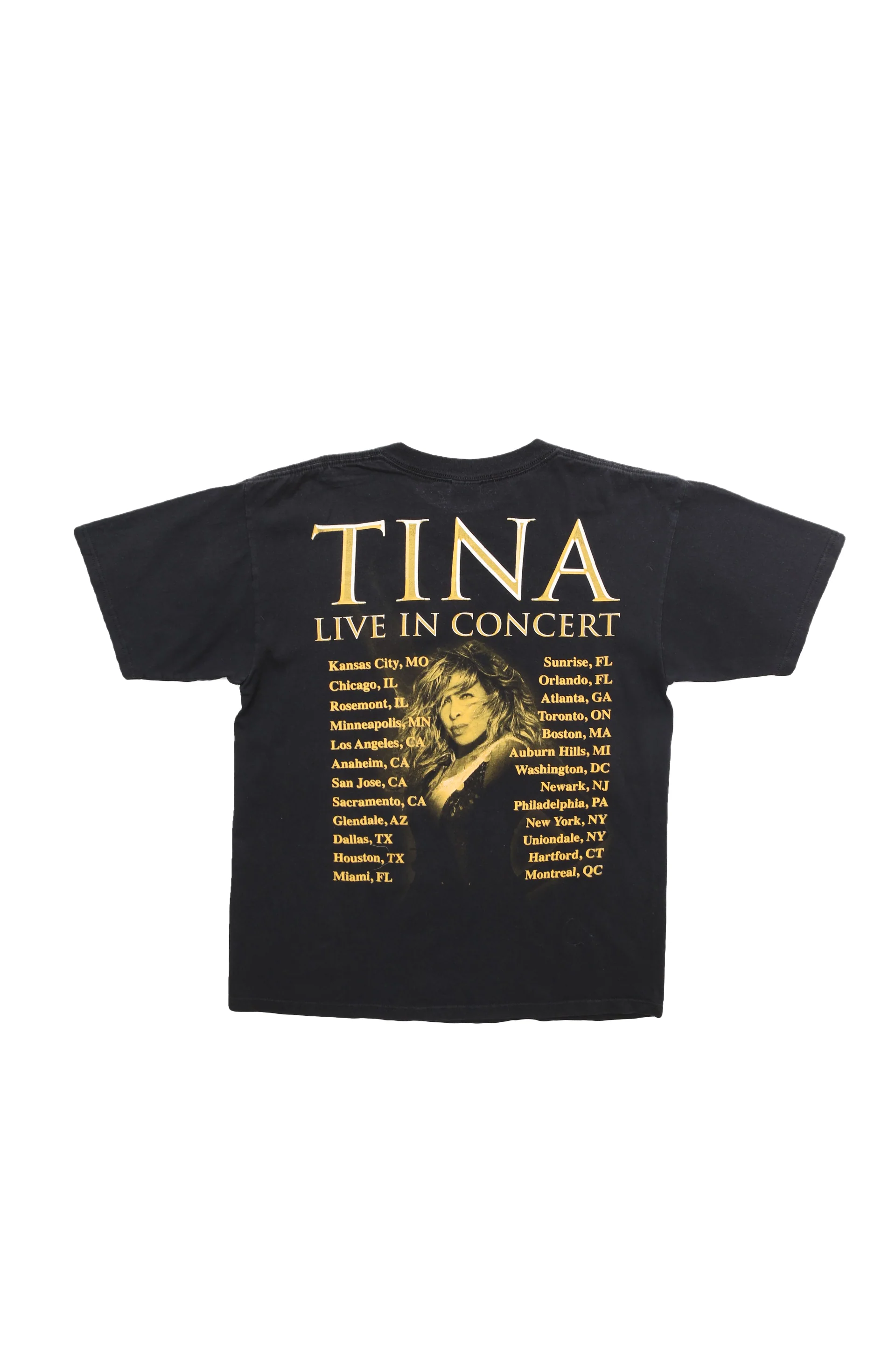 Tina Turner "Solid Gold Tour" Graphic T-shirt - Image 2