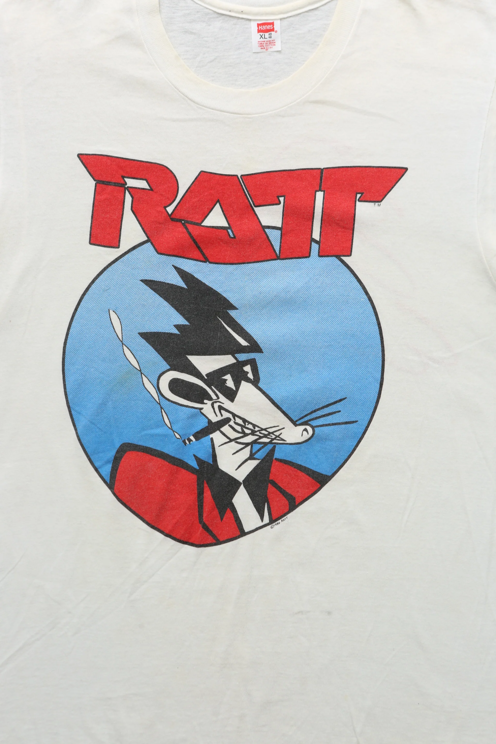 Vintage 1986 Ratt "Dancing Undercover" World Tour t-shirt - Image 3