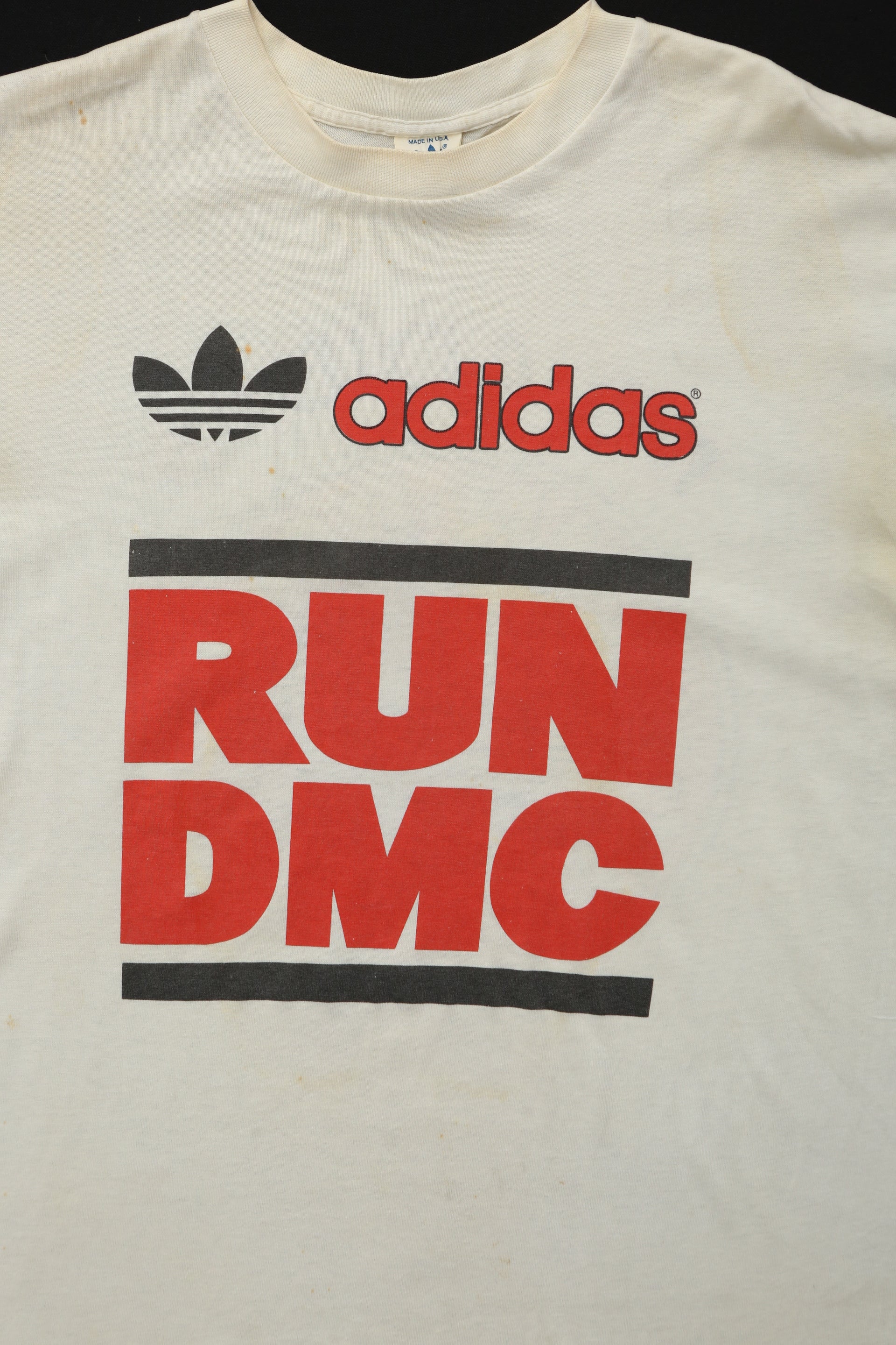 Vintage Adidas X RUN DMC T-shirt - Image 3