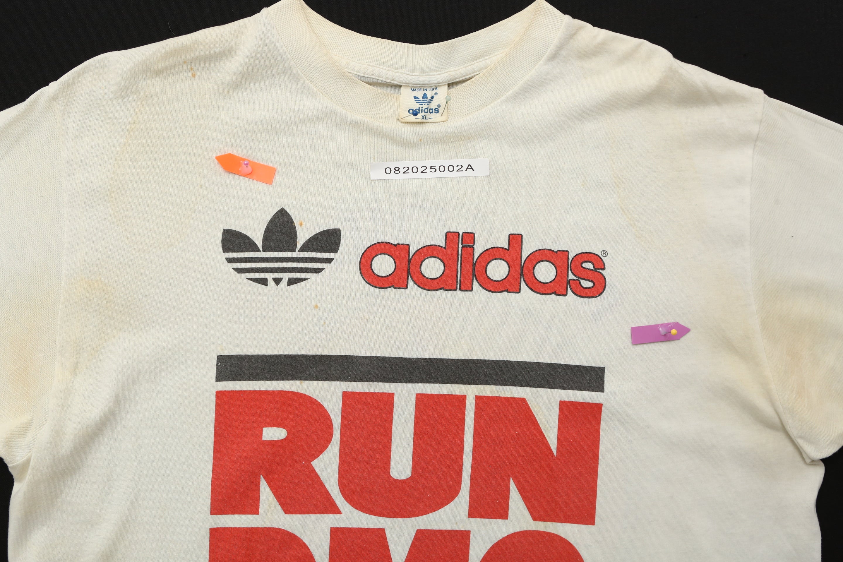 Vintage Adidas X RUN DMC T-shirt - Image 4