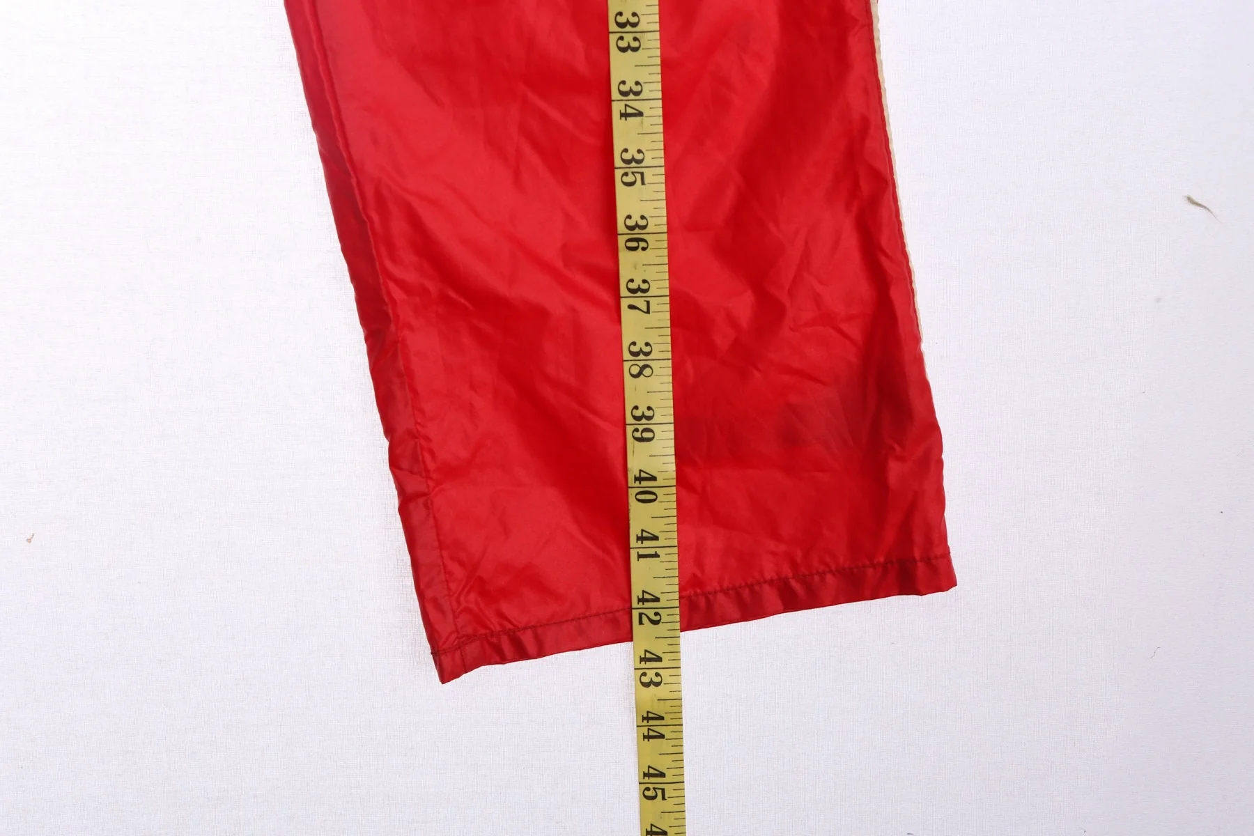 Vintage Levi's Red Nylon Windbreaker Pants - Era 70's - 80's - Image 4