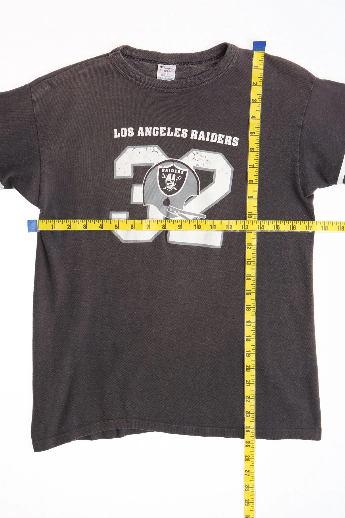 Vintage Los Angeles Raiders 70's Cotton Jersey - Image 4