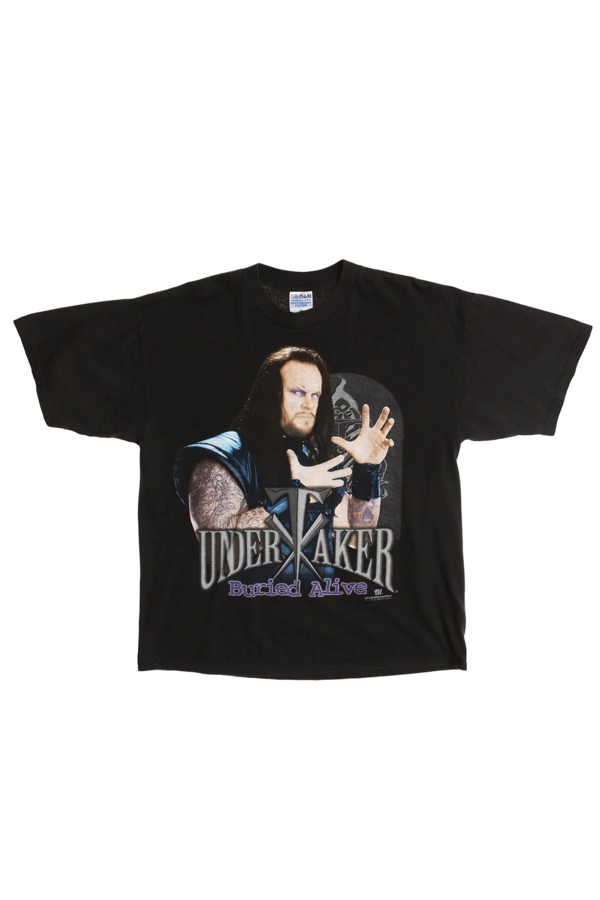 Vintage Y2K Undertaker Wresting T-Shirt