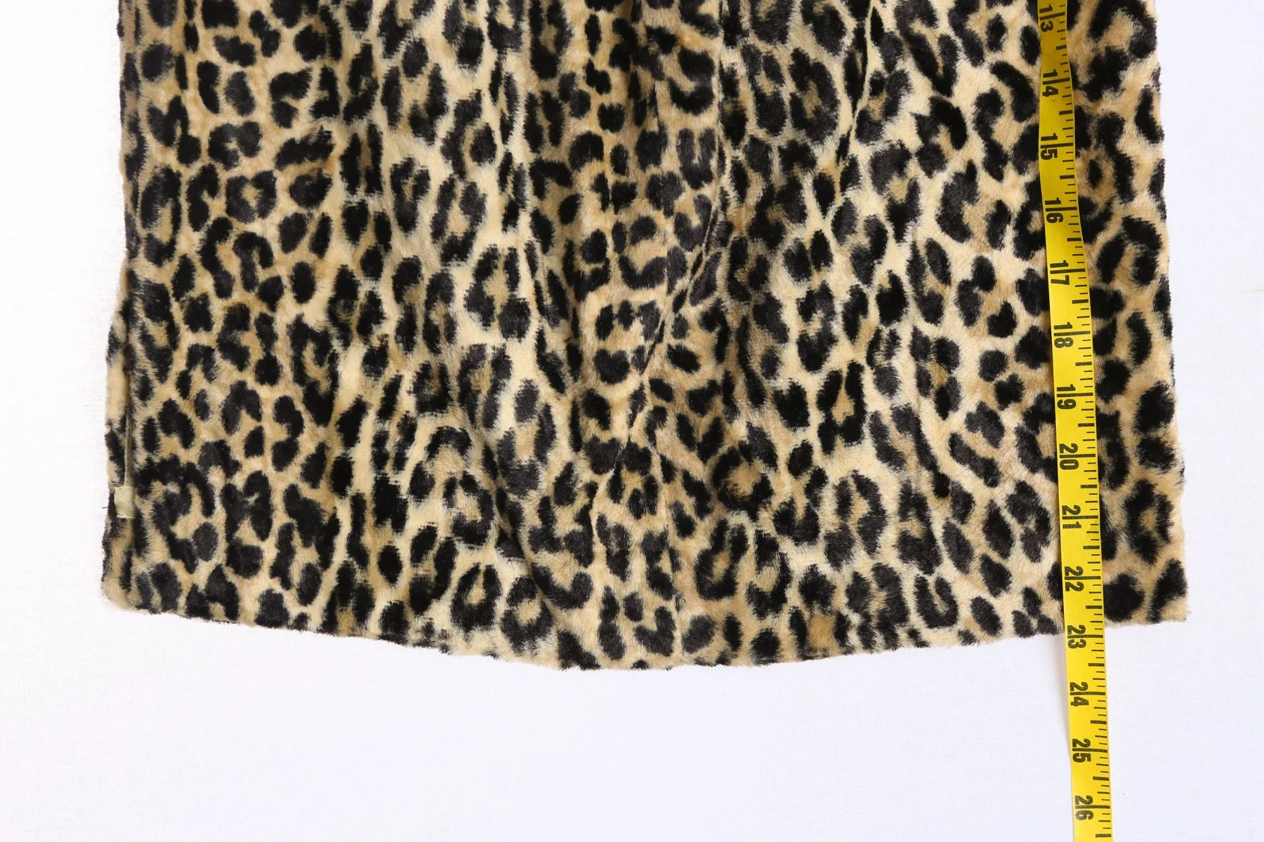 Vintage Women Leopard Print Pencil Skirt - Era 40's - 50's - Image 4