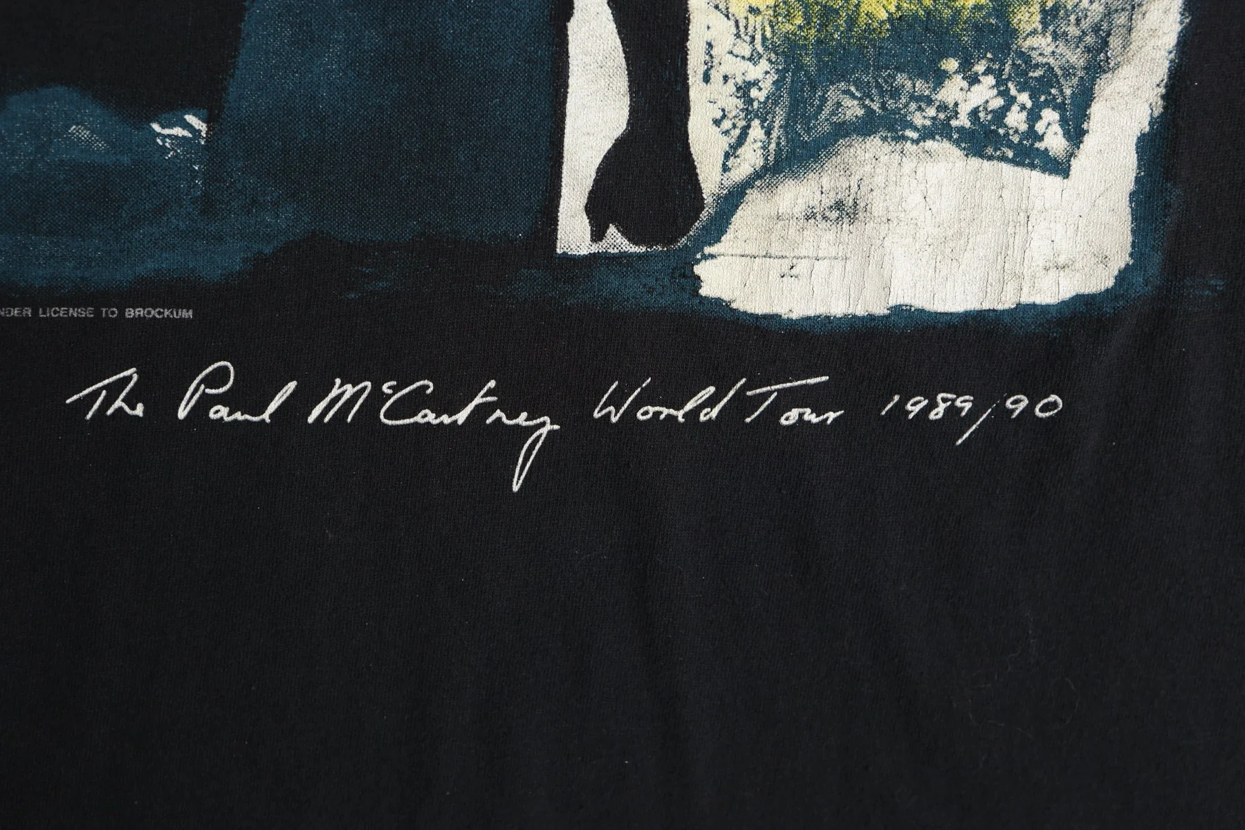 1989 Paul McCartney World Tour T-Shirt - Image 4