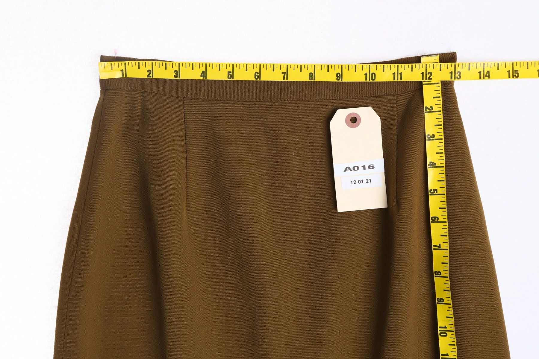 Women Brown Casual Pencil Skirt by Barami - Image 3