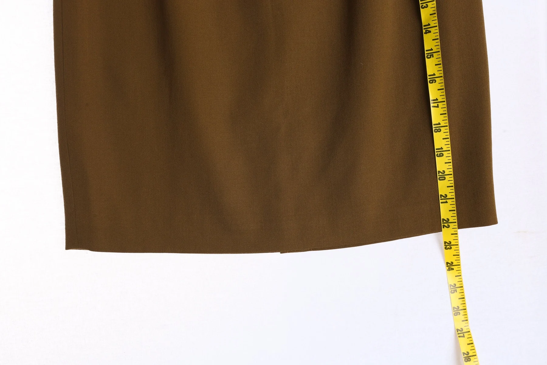 Women Brown Casual Pencil Skirt by Barami - Image 4