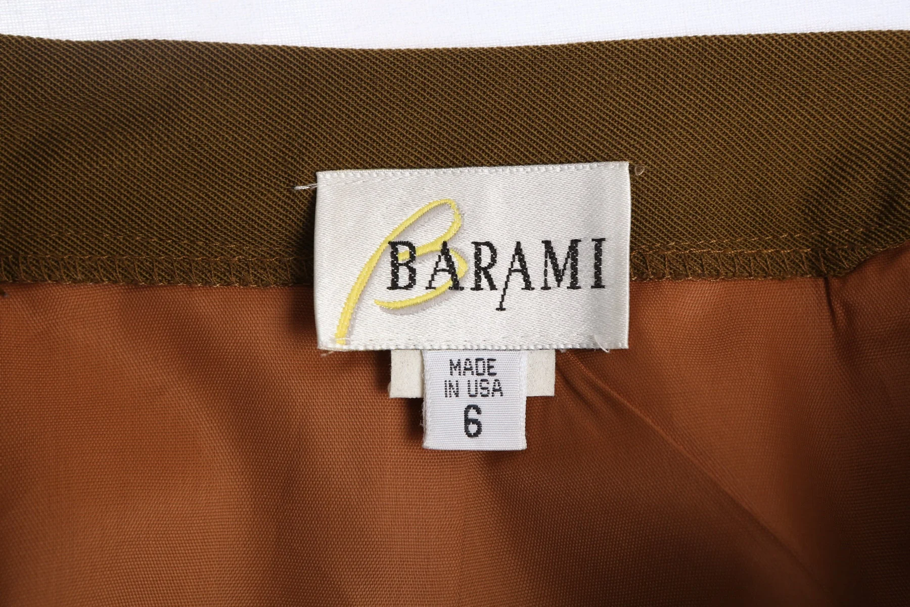 Women Brown Casual Pencil Skirt by Barami - Image 5
