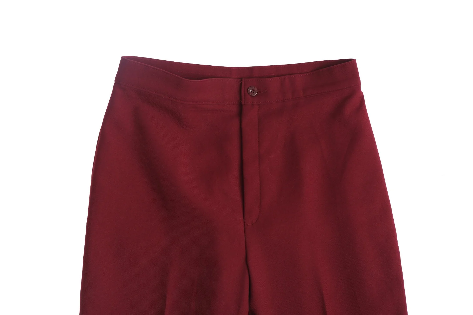 Women Levi's Red Polyester Casual Pants - Era 70's - 80's - Image 3