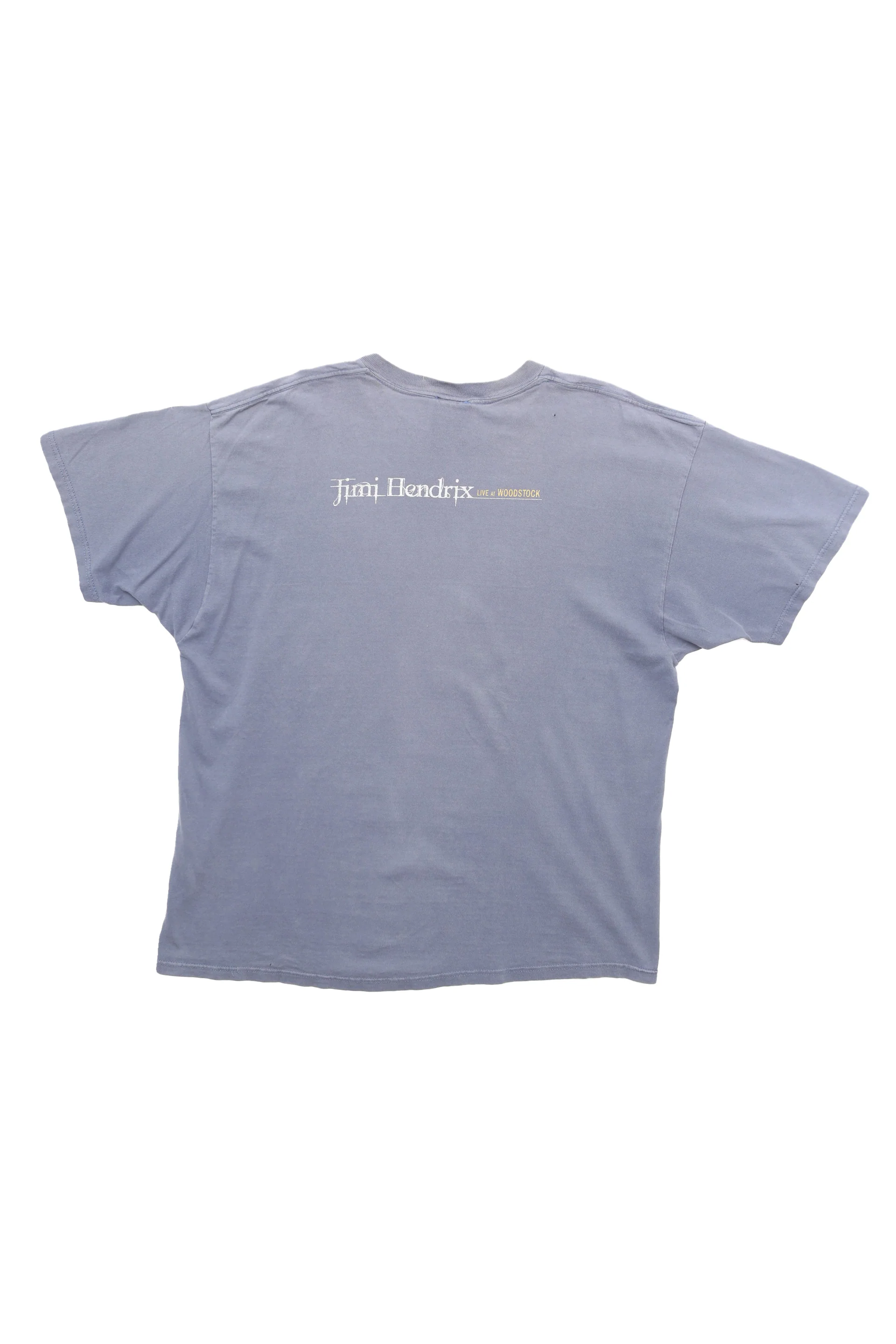 Y2K Jimi Hendrix "Live at Woodstock" Graphic T-shirt - Image 2