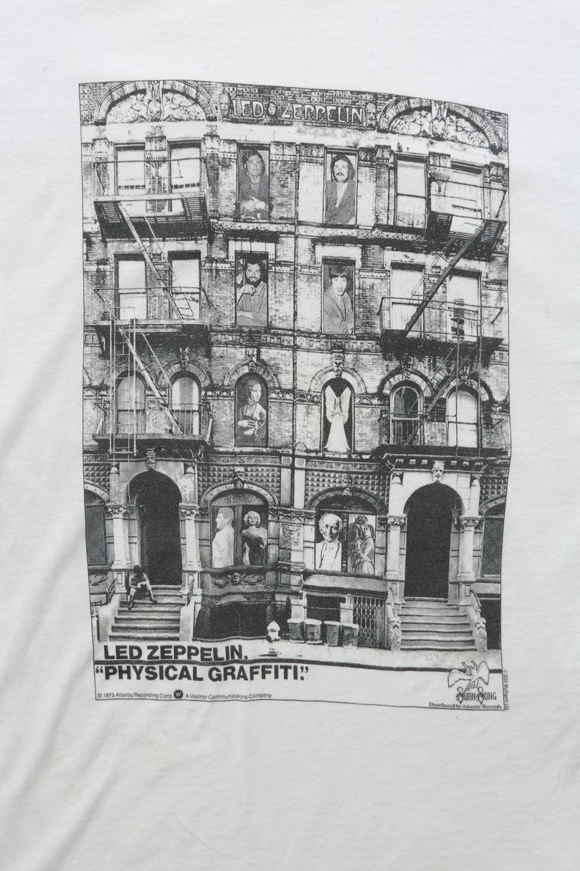 Y2K Led Zeppelin Physical Graffiti T shirt - Image 4