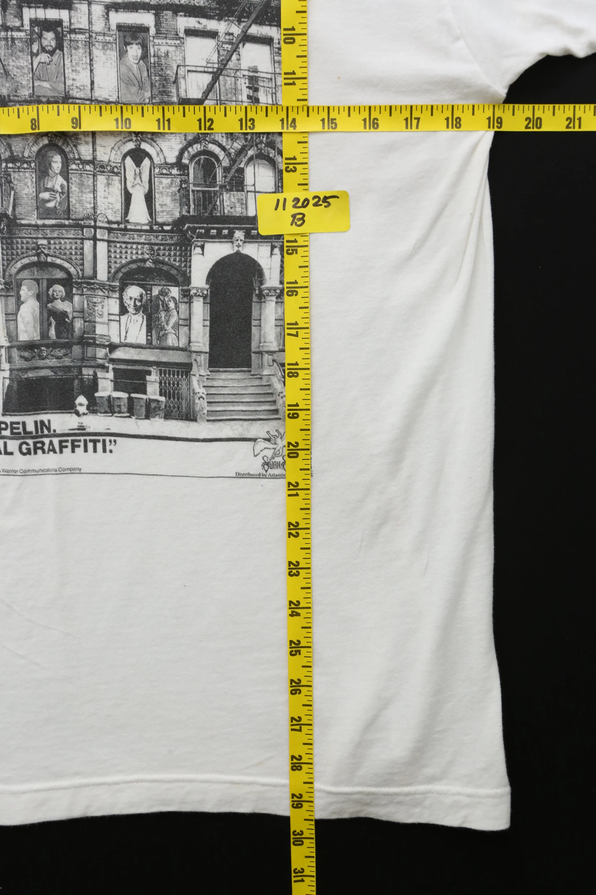 Y2K Led Zeppelin Physical Graffiti T shirt - Image 7